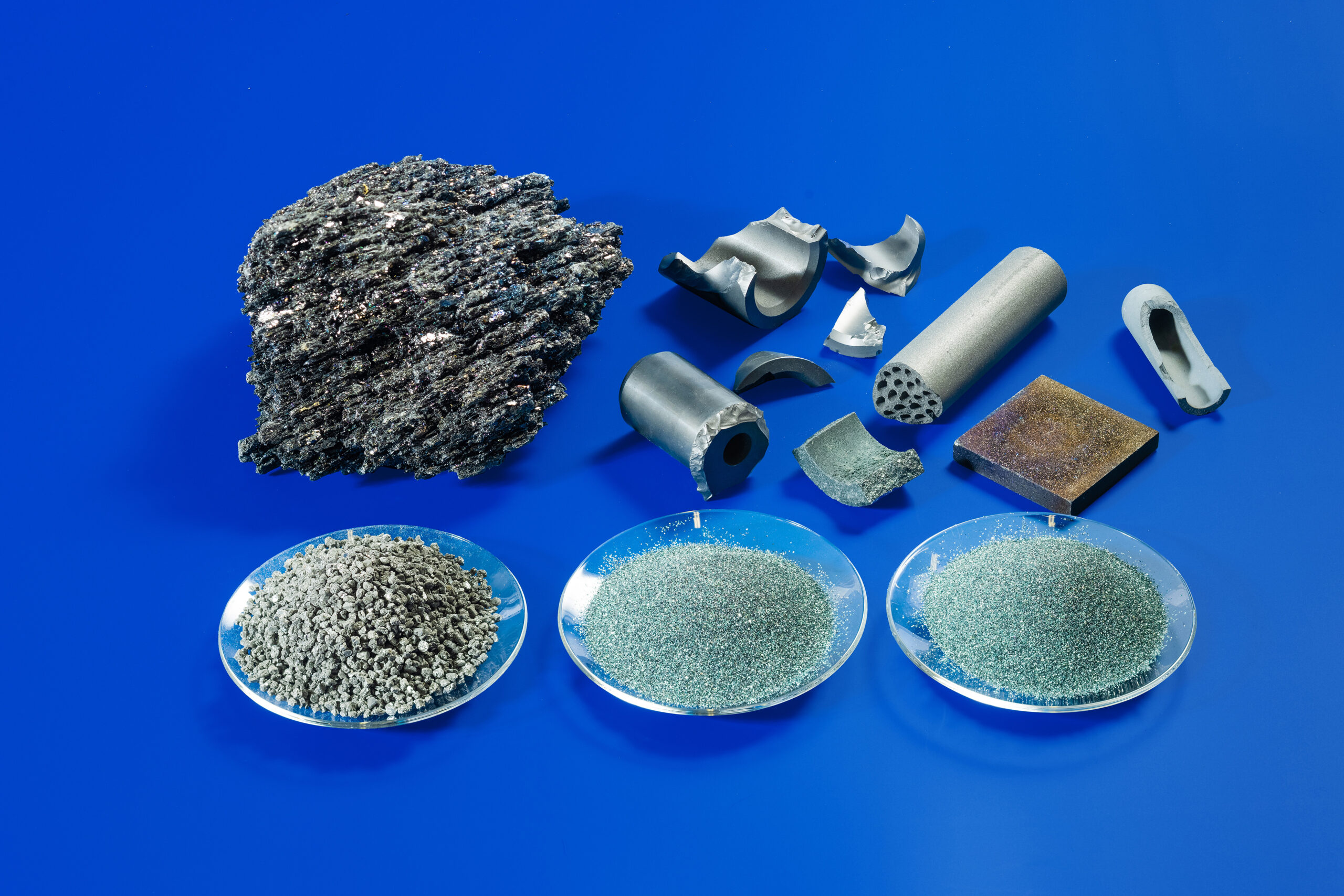 A relevant stock photo of silicon carbide recycling in a typical setting.