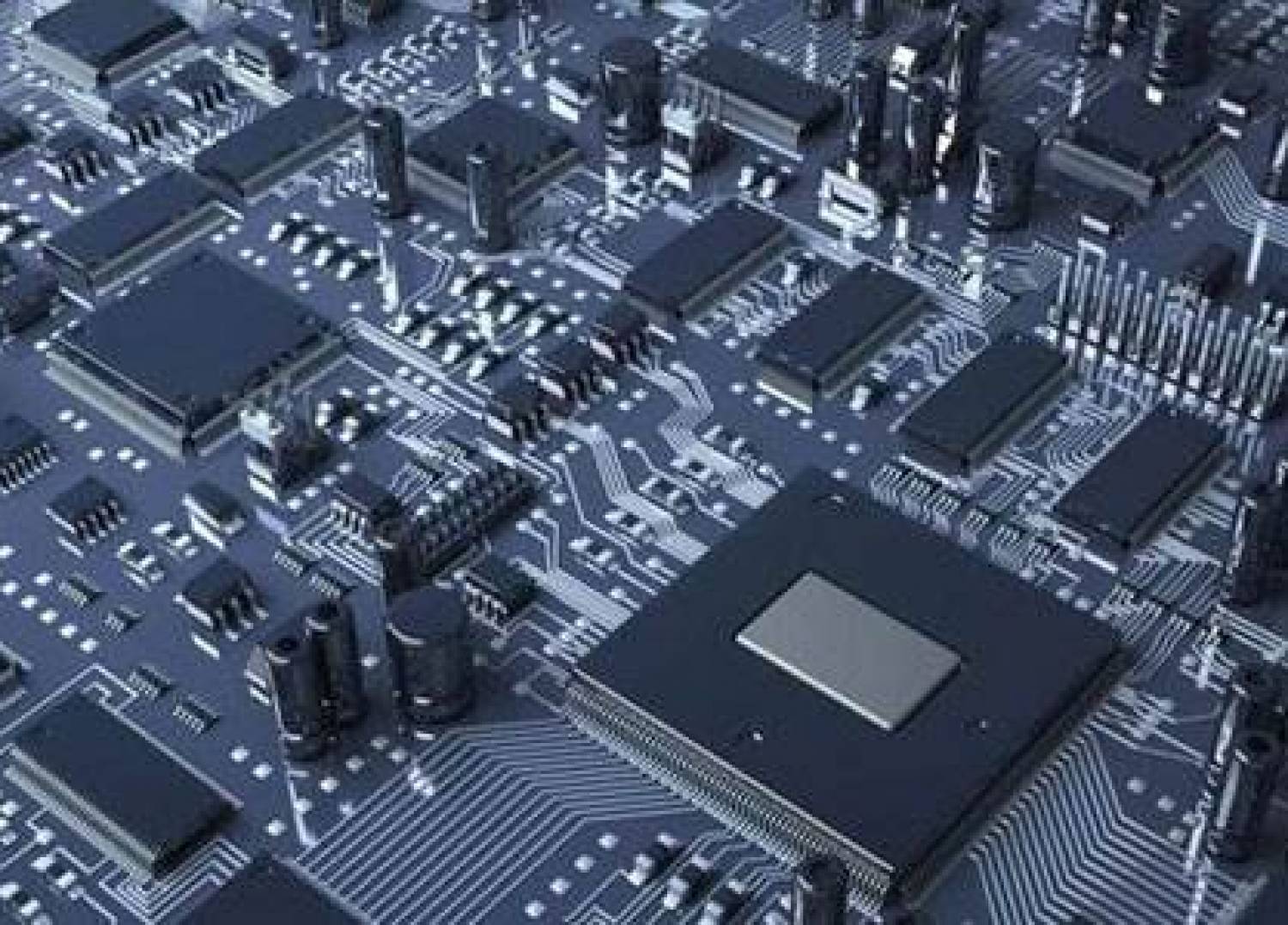 A relevant stock photo of silicon carbide semiconductor in a typical setting.