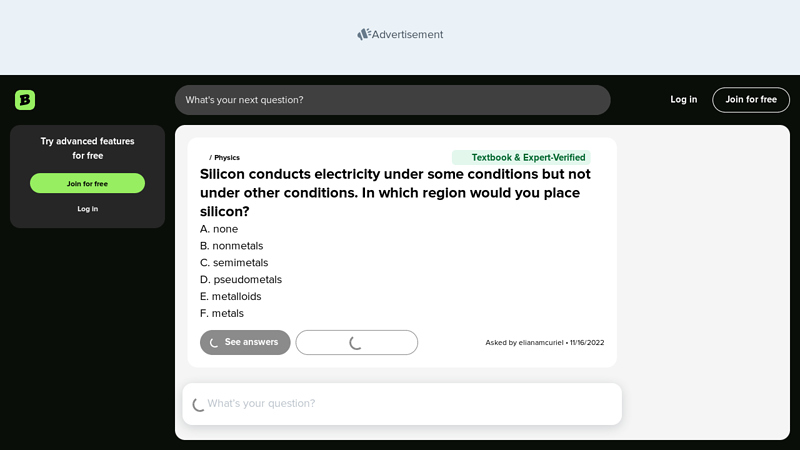 Silicon conducts electricity under some conditions but not ... - Brainly