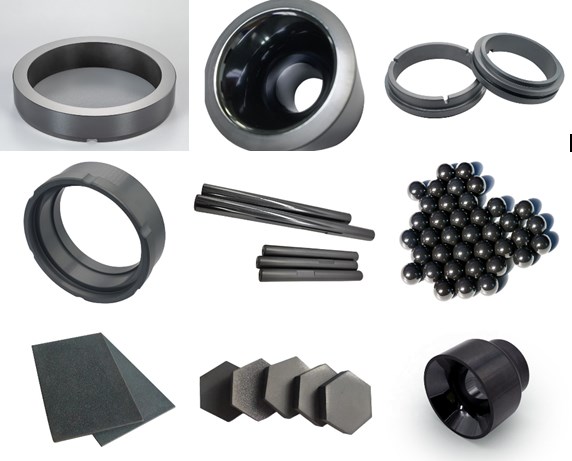 Illustrative example of sintered silicon carbide from Google Search