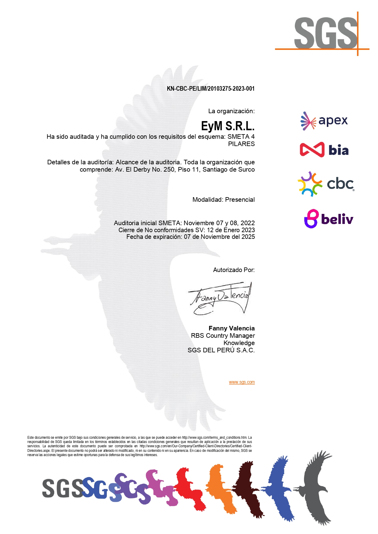 A relevant stock photo of smeta certificacion in a typical setting.