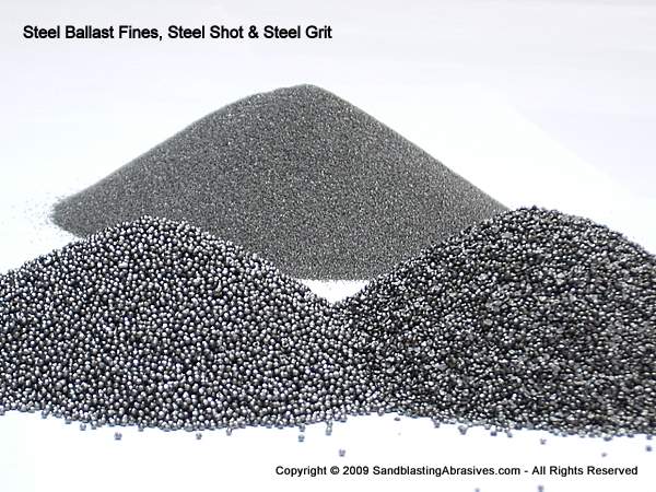 A relevant stock photo of steel ballast in a typical setting.