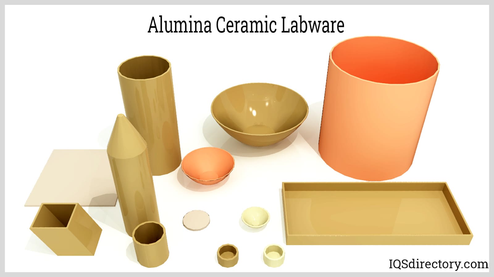 Illustrative example of types of alumina