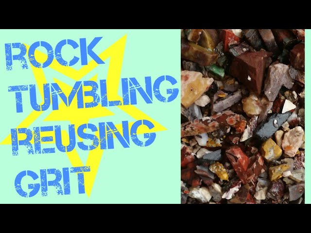 Illustrative image for you reuse grit rock tumbler